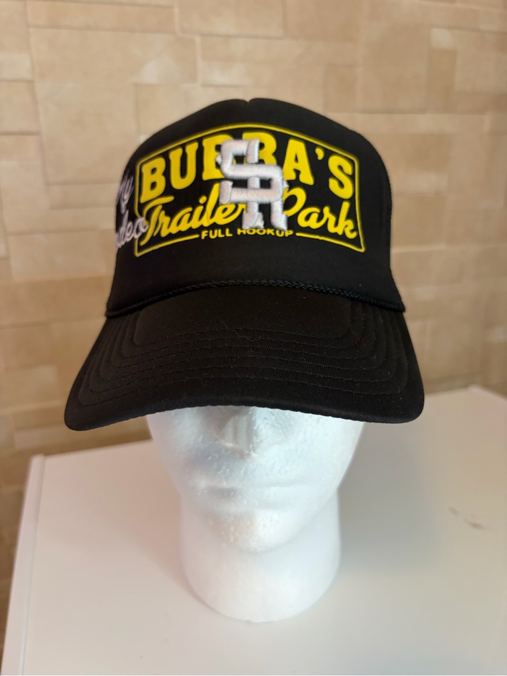 Stevenson Ranch Black Logo Trucker Cap Bubba’s Trailer Park